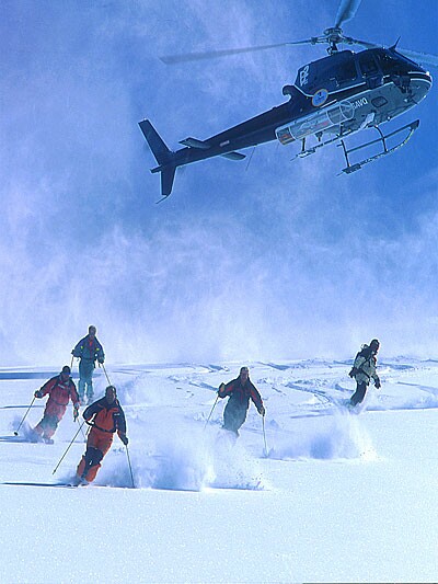 Heli Skiing Photos